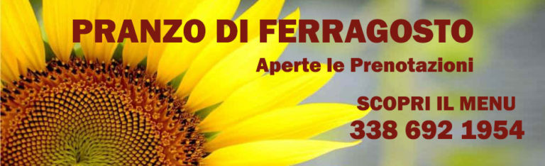 ferragosto pranzo ristorante valmontone