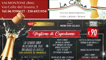 cenone capodanno ristorante valmontone